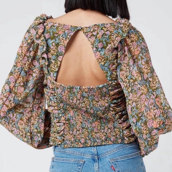 Free People Women Mabel Printed Blouse
Garden Combo Floral - Picture 2 of 8